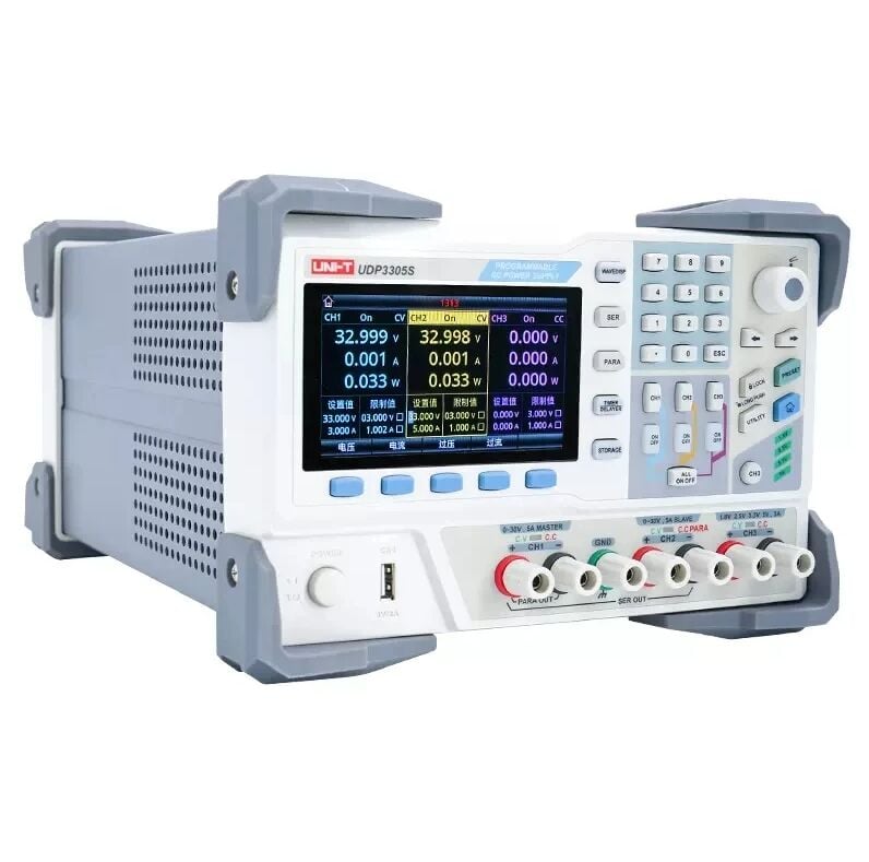 Unit UDP3305S-E 4 Kanal Gelişmiş Programlanabilir Doğrusal DC Güç Kaynağı