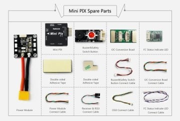 Orijinal Mini Pix F4 Pixhawk Px4 Radiolink