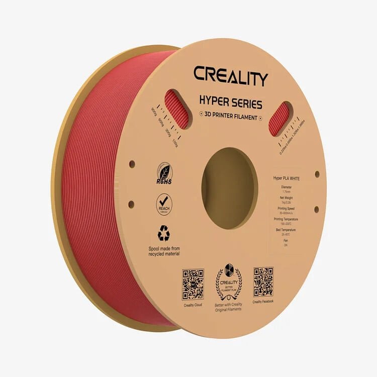 Creality Hyper PLA 1.75 mm 1 kg Kırmızı Filament