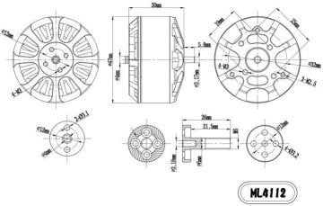 GARTT ML4112 400kv Fırçasız Motor