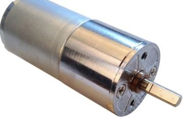 12V 50Rpm 25mm Redüktörlü Dc Motor