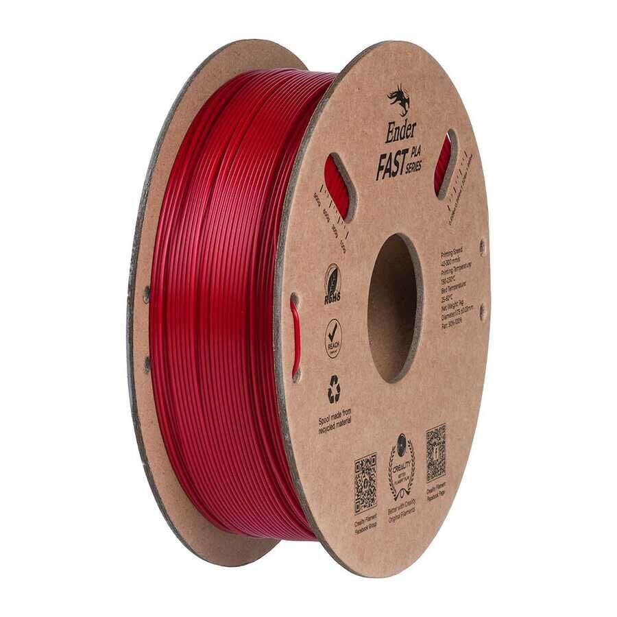 Creality Ender Fast PLA Filament Ateş Kırmızısı 1.75mm 1kg
