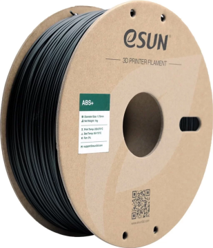 eSUN Siyah ABS+ Filament 1.75mm 1 KG