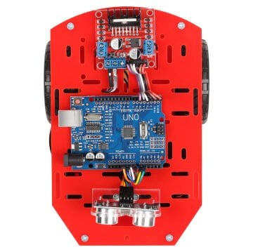 Arduino Çizgi İzleyen Robot Kiti - Demonte