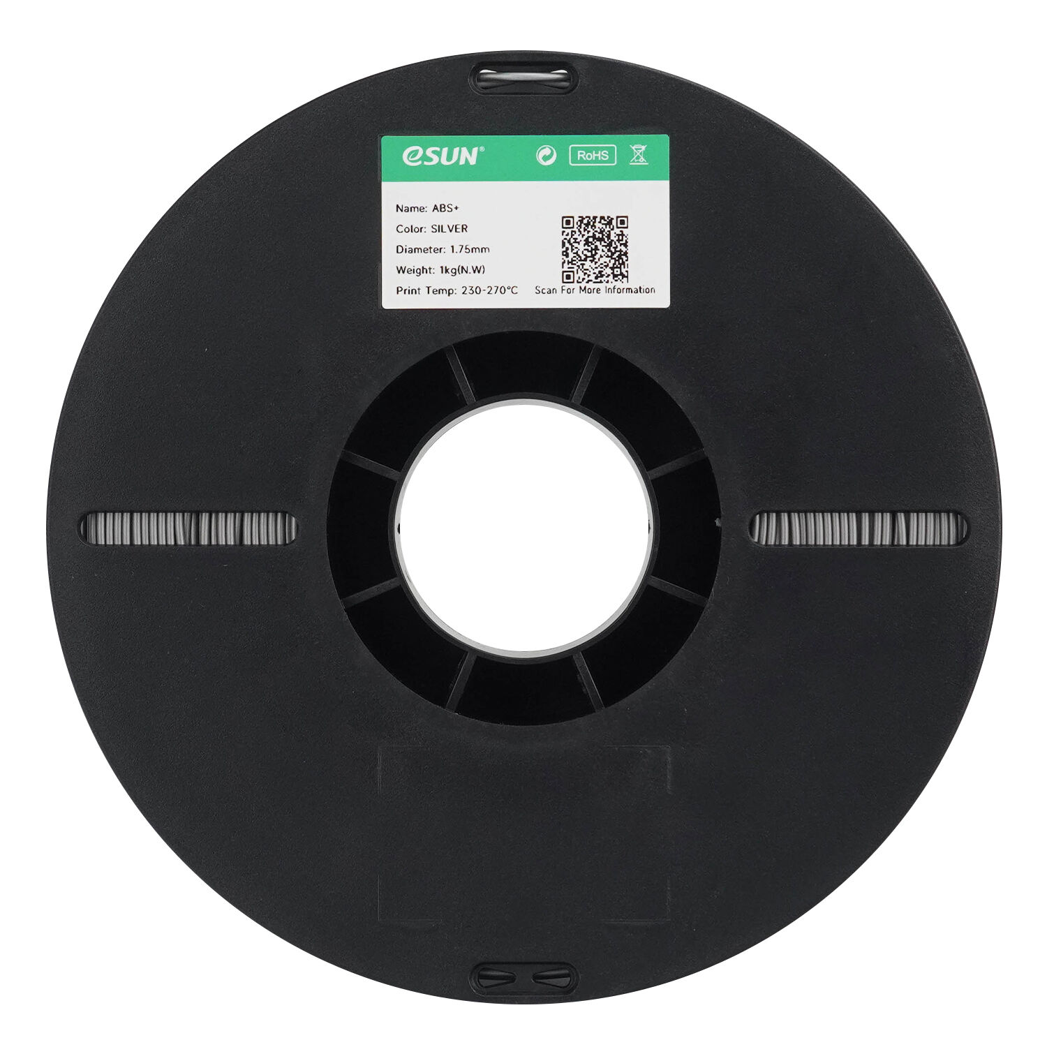 eSUN Gümüş ABS+ Filament 1.75mm 1 KG