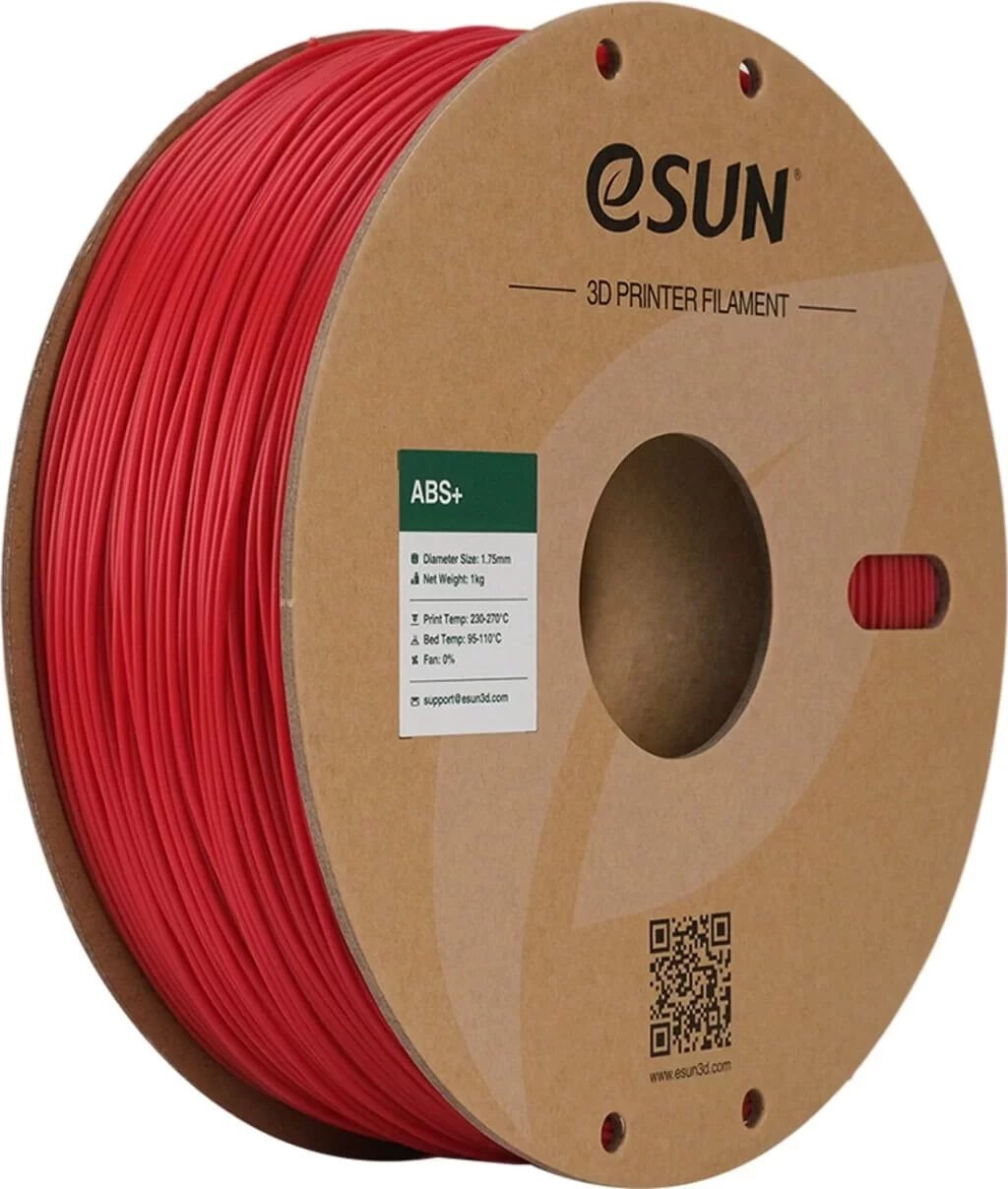 eSUN Ateş Kırmızısı ABS+ Filament 1.75mm 1 KG
