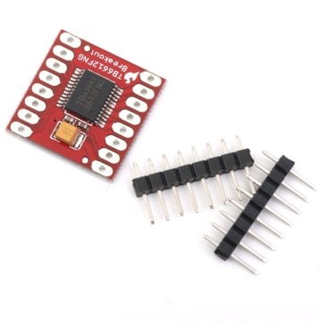 TB6612FNG Çift Motor Sürücü Devresi - KIRMIZI