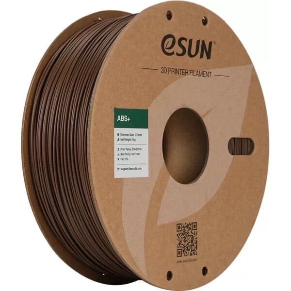 eSUN Kahverengi ABS+ Filament 1.75mm 1 KG