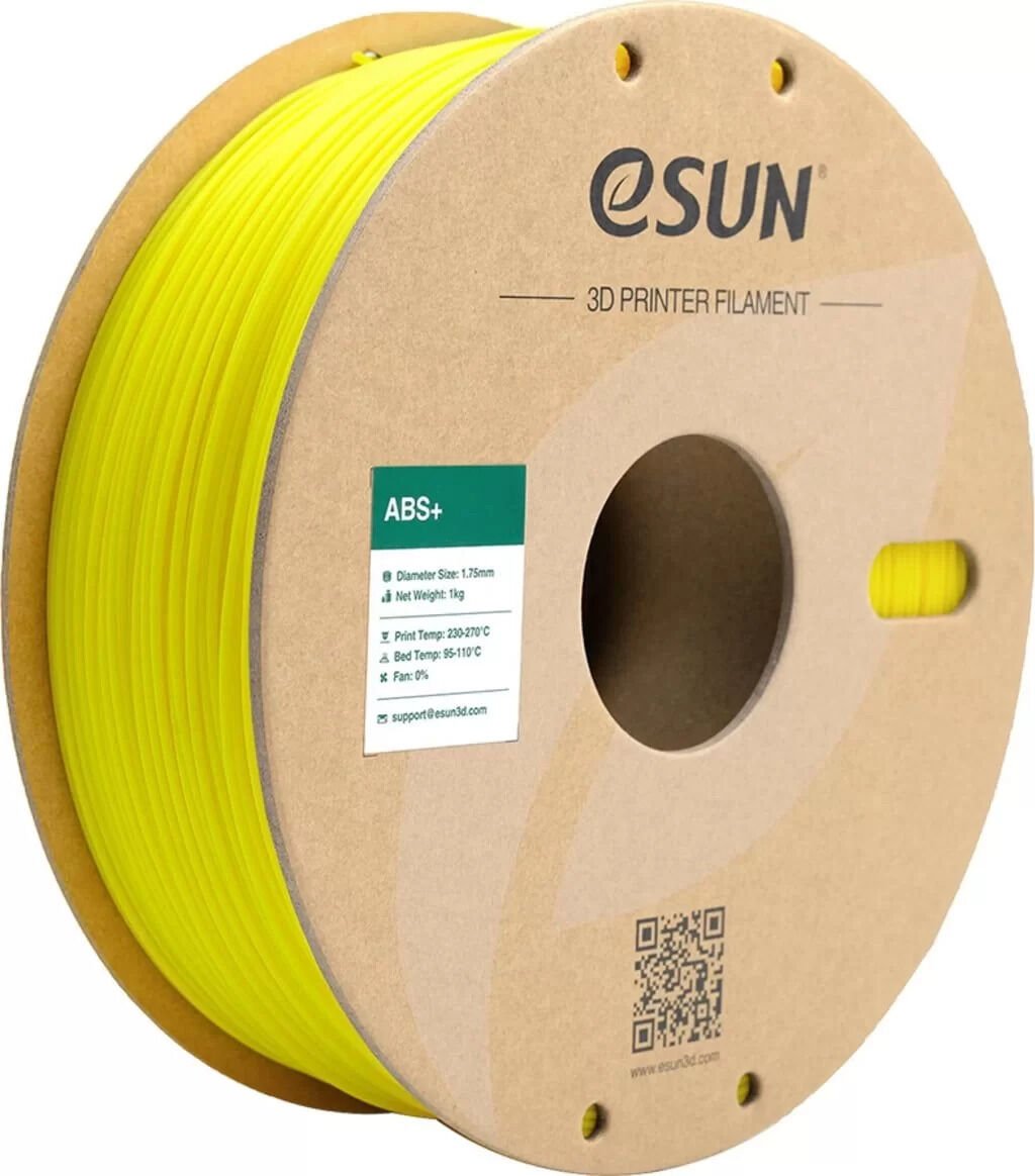 eSUN Sarı ABS+ Filament 1.75mm 1 KG