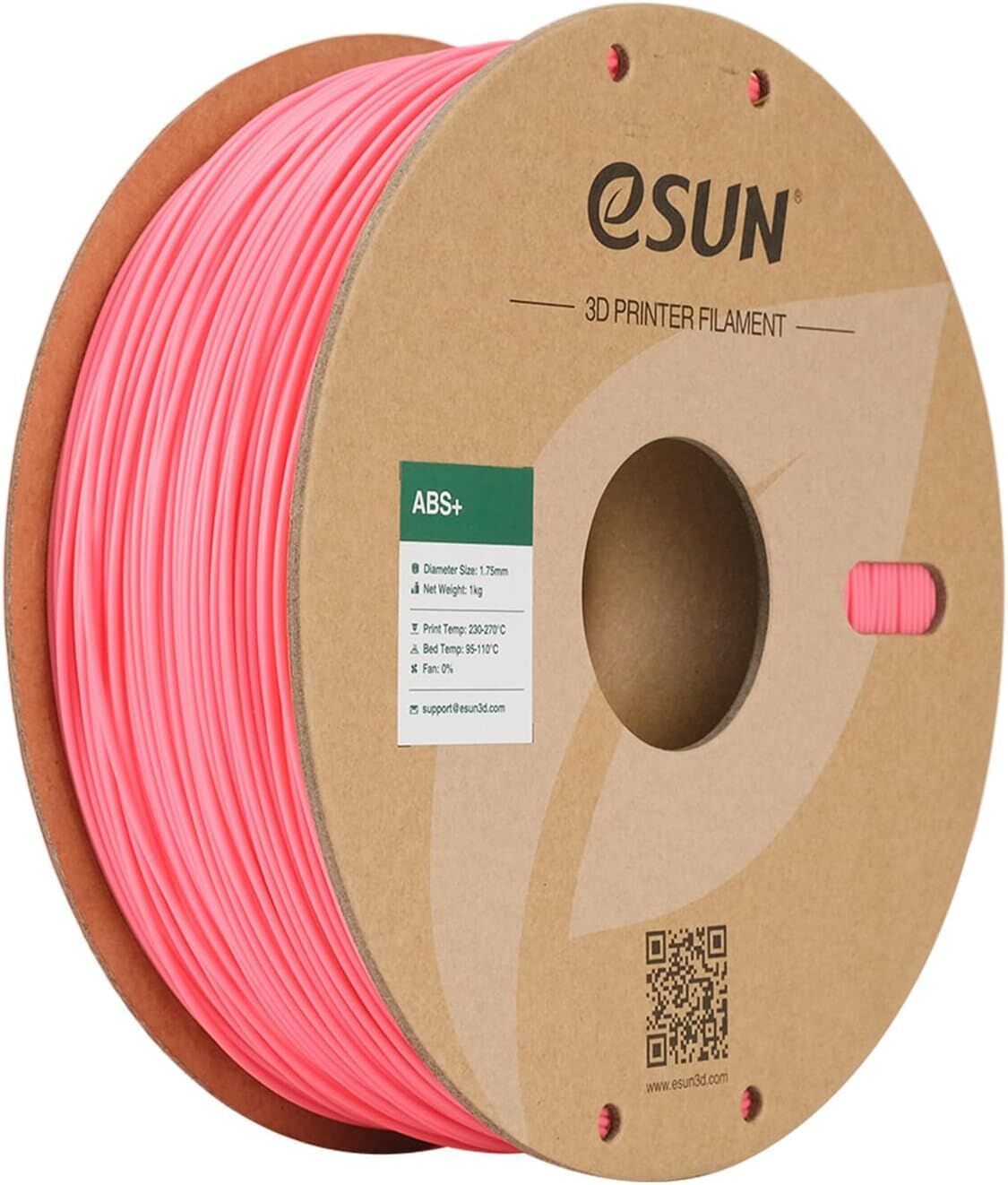 eSUN Pembe ABS+ Filament 1.75mm 1 KG