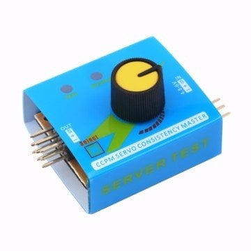 Servo Motor Test Cihazı - CCPM Tutarlılık Denetleyicisi Servo Tester
