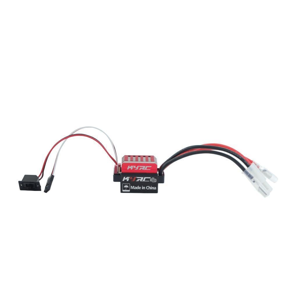 60 A 2S-3S 1/10 RC Araba Fırçalı Motor ESC