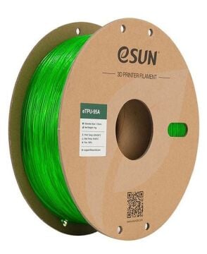eSUN Transparan Yeşil eTPU-95A Filament 1.75mm 1 KG