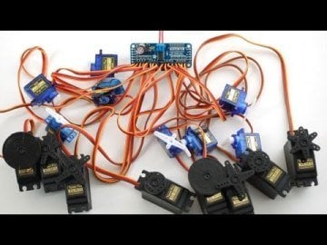 PCA9685 16 Kanal PWM Servo Motor Sürücü Kartı