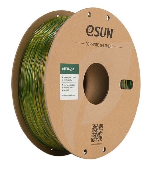 eSUN Rainbow eTPU-95A Filament 1.75mm 1 KG