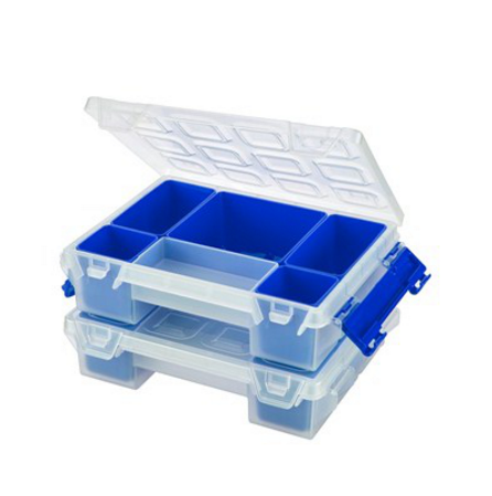 Mano Twin Organizer Mavi 7'' Malzeme Çantası