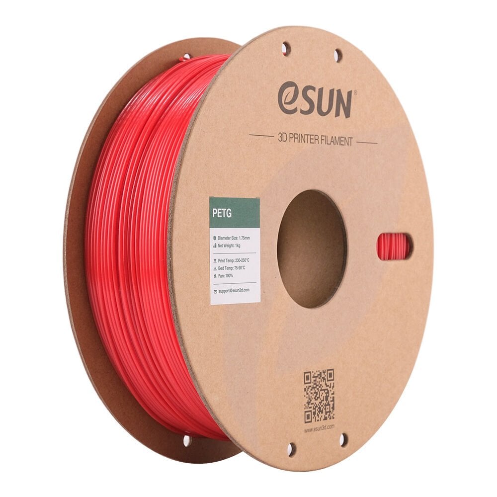 eSUN Kırmızı PETG Filament 1.75mm 1 KG