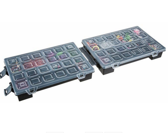 Mano Twin Organizer Siyah 11'' Malzeme Çantası