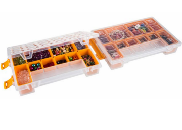 Mano Twin Organizer Turuncu 11'' Malzeme Çantası
