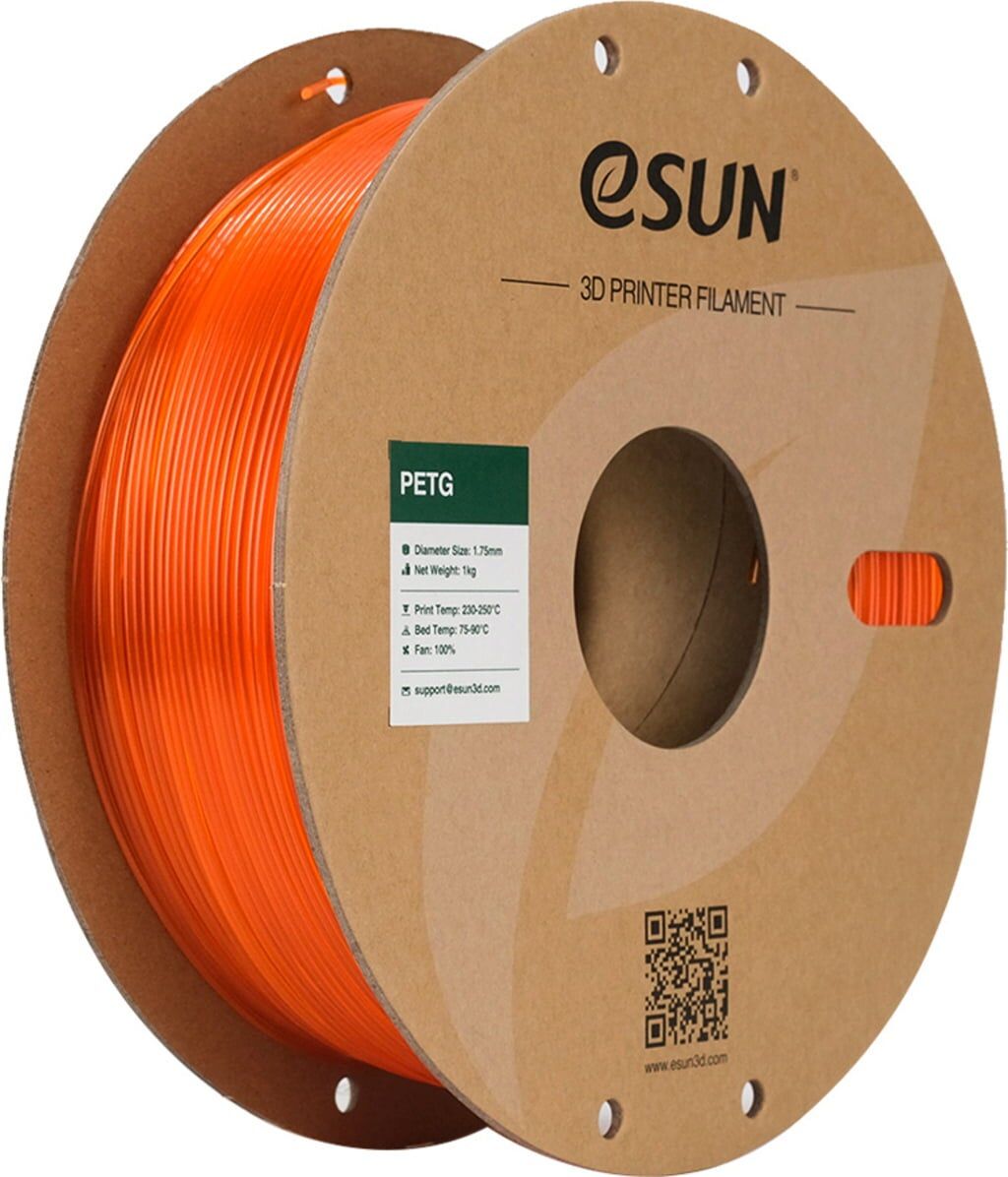 eSUN Turuncu Yarı Saydam PETG Filament 1.75mm 1 KG
