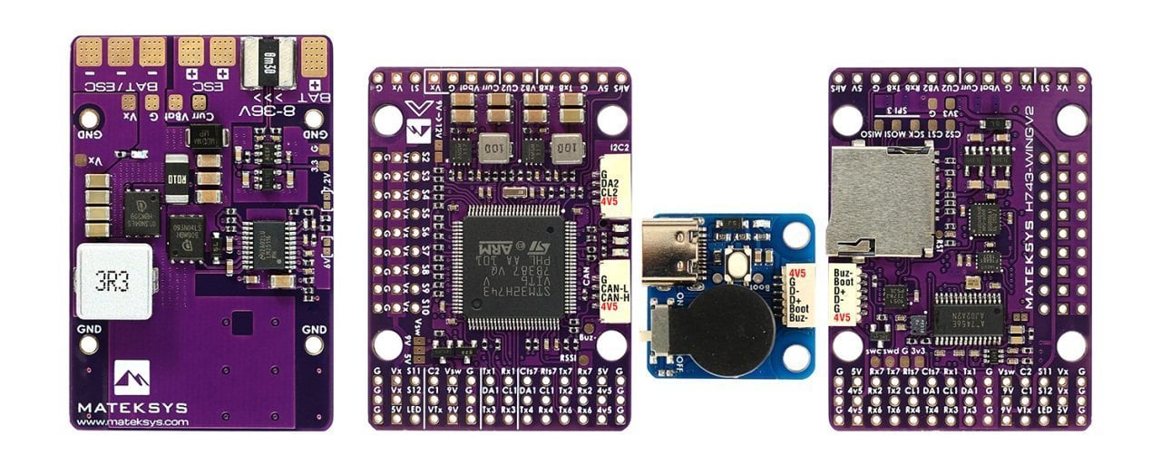 Matek H743-WING V2 Uçuş Kontrol Kartı Otopilot