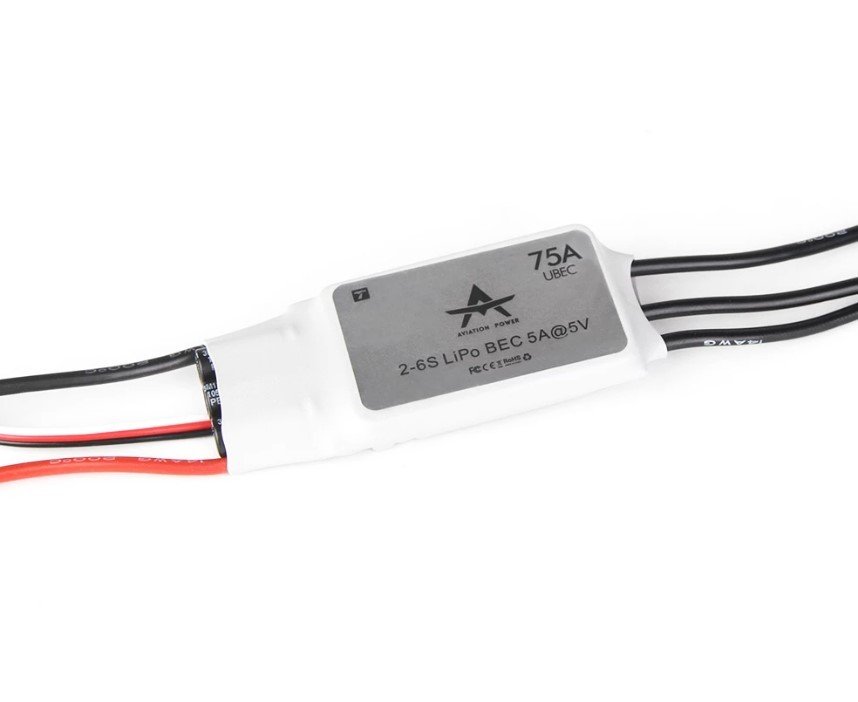 T-Motor AT 75A 2S-6S UBEC Fırçasız ESC Motor Sürücü
