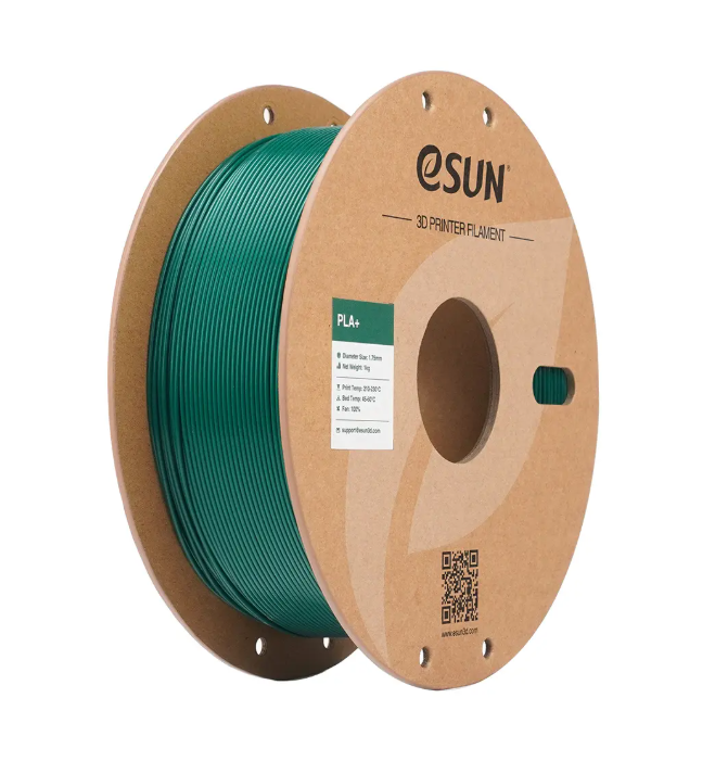 eSUN Zümrüt Yeşili Pla+ Filament 1.75mm 1 KG