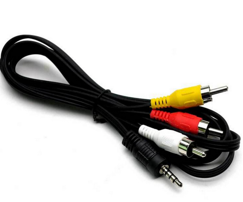 Orange Pi için 3.5mm'den / 3 RCA Ses ve Görüntü Kablosu