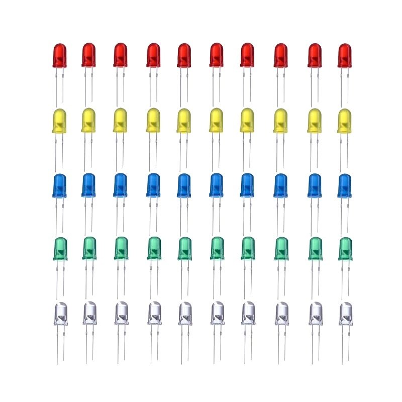 5mm Led Seti - 50 Adet