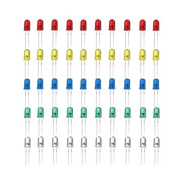 5mm Led Seti - 50 Adet