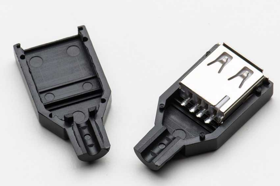 USB A Tipi Kılıflı Soket - Dişi