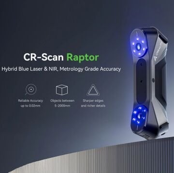 Creality CR-Scan Raptor 3D Tarayıcı