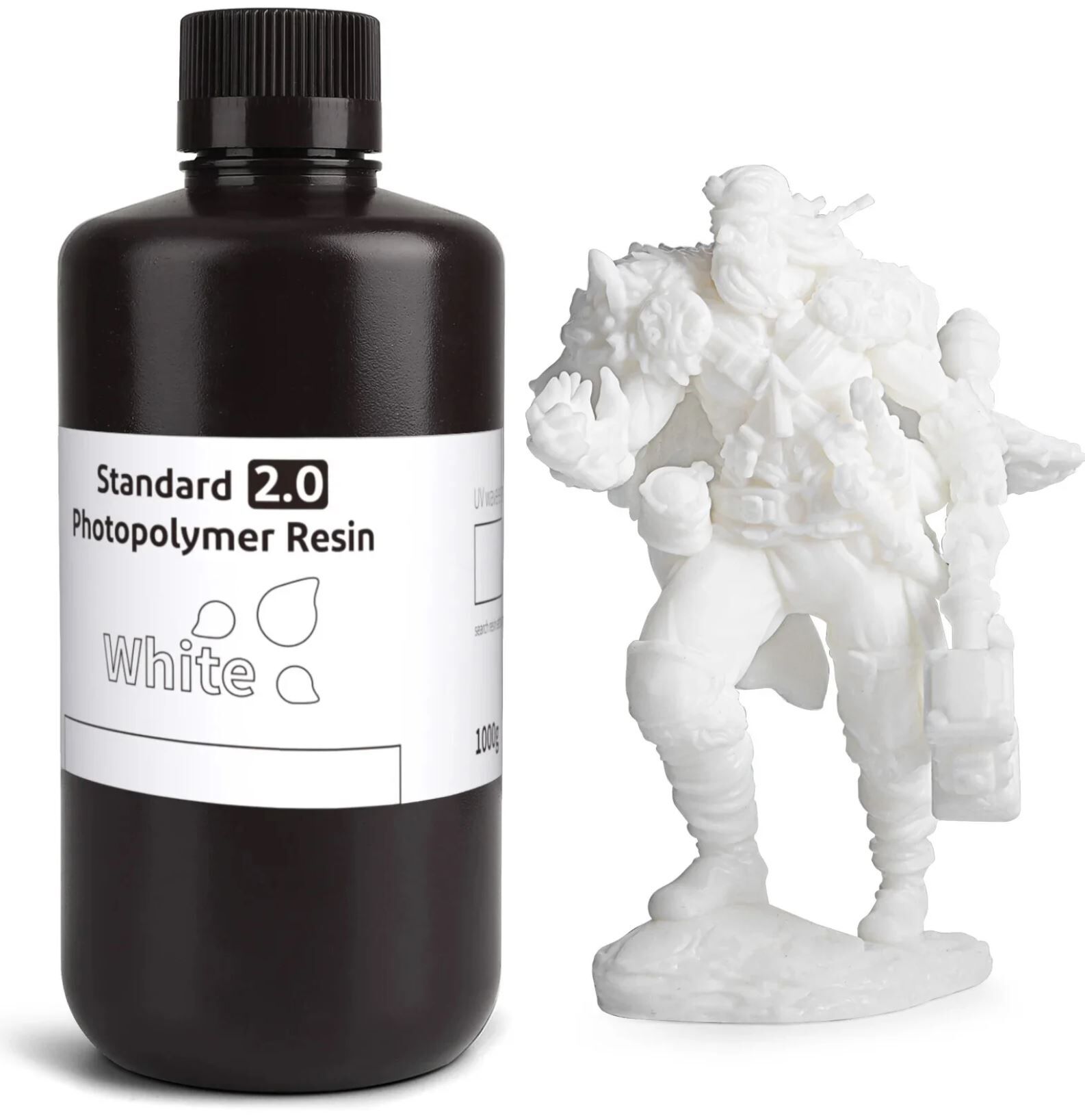 ELEGOO Standart Reçine V2.0 Beyaz - 1 Kg