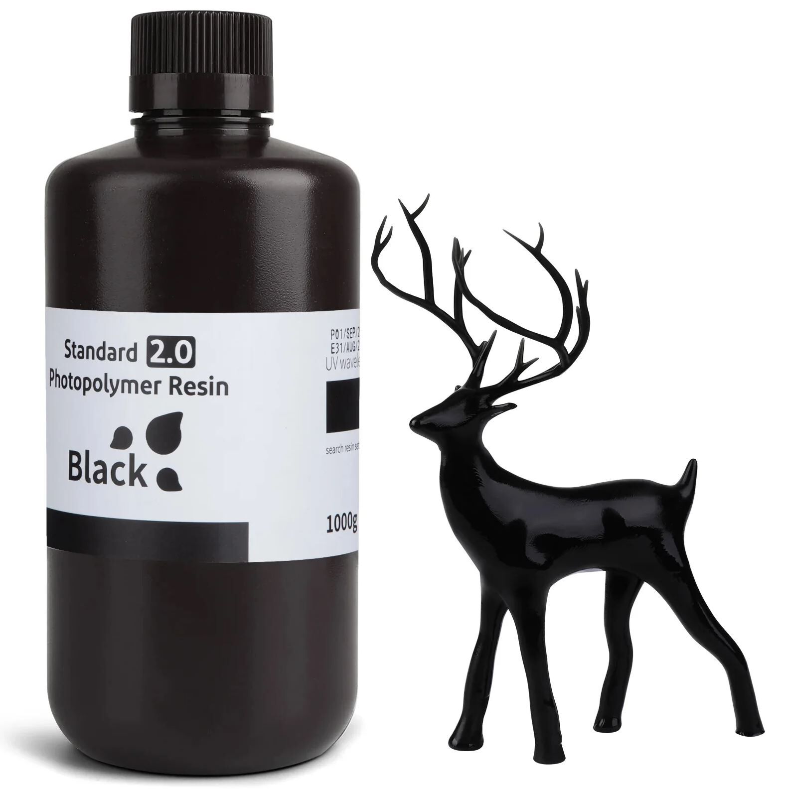 ELEGOO Standart Reçine V2.0 Siyah - 1 Kg